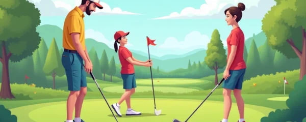 école de golf
