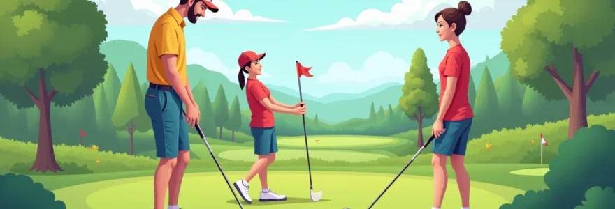 école de golf